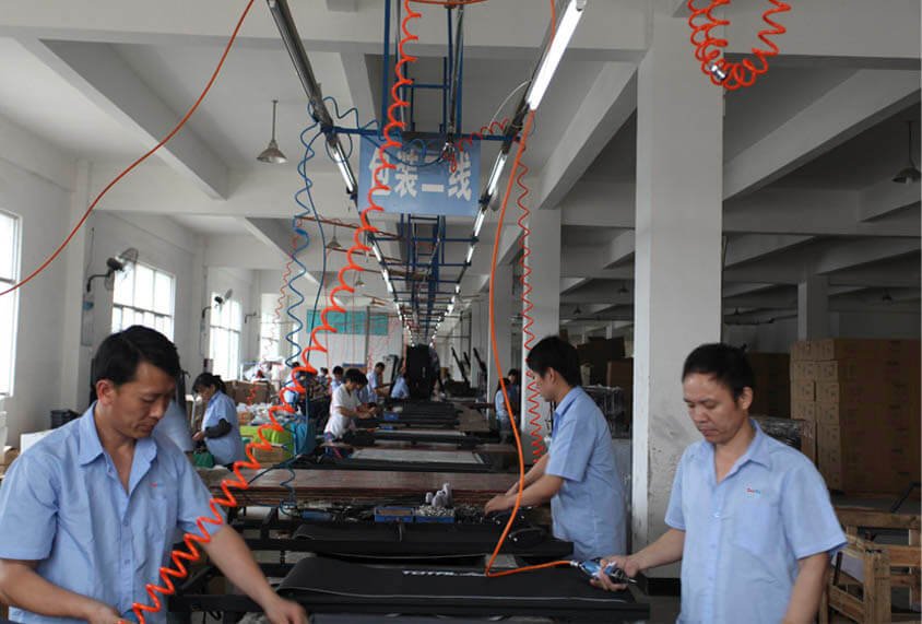 Assembly line Fitness Equipments Assembly Line